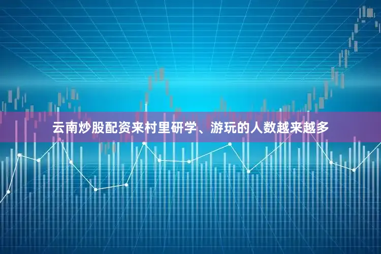 云南炒股配资来村里研学、游玩的人数越来越多